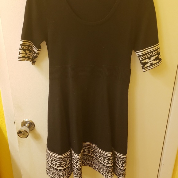 Aztec Sweater Dress - Picture 2 of 4